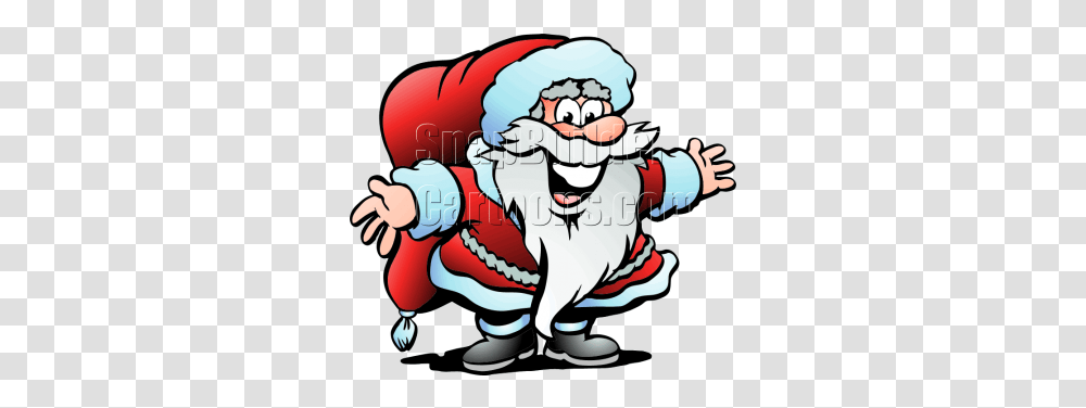 Christmas Santa Clause Mascot Santa Claus Drawn, Hand, Graphics, Art, Super Mario Transparent Png
