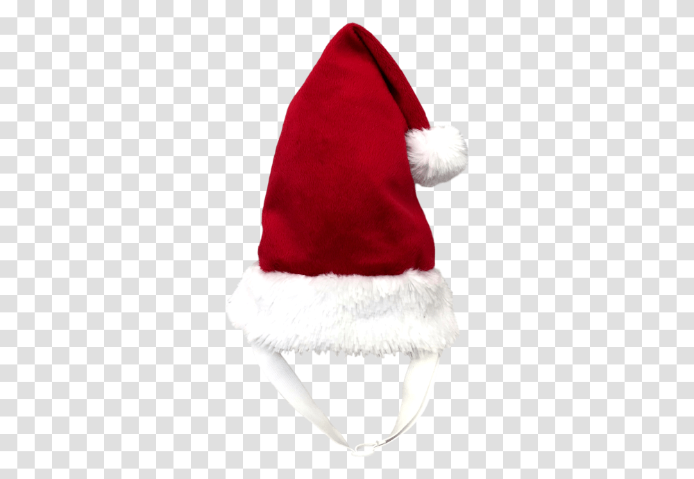 Christmas Santa Dog Hat Large - Pet Connect Nz Santa Claus, Clothing, Apparel, Plush, Toy Transparent Png