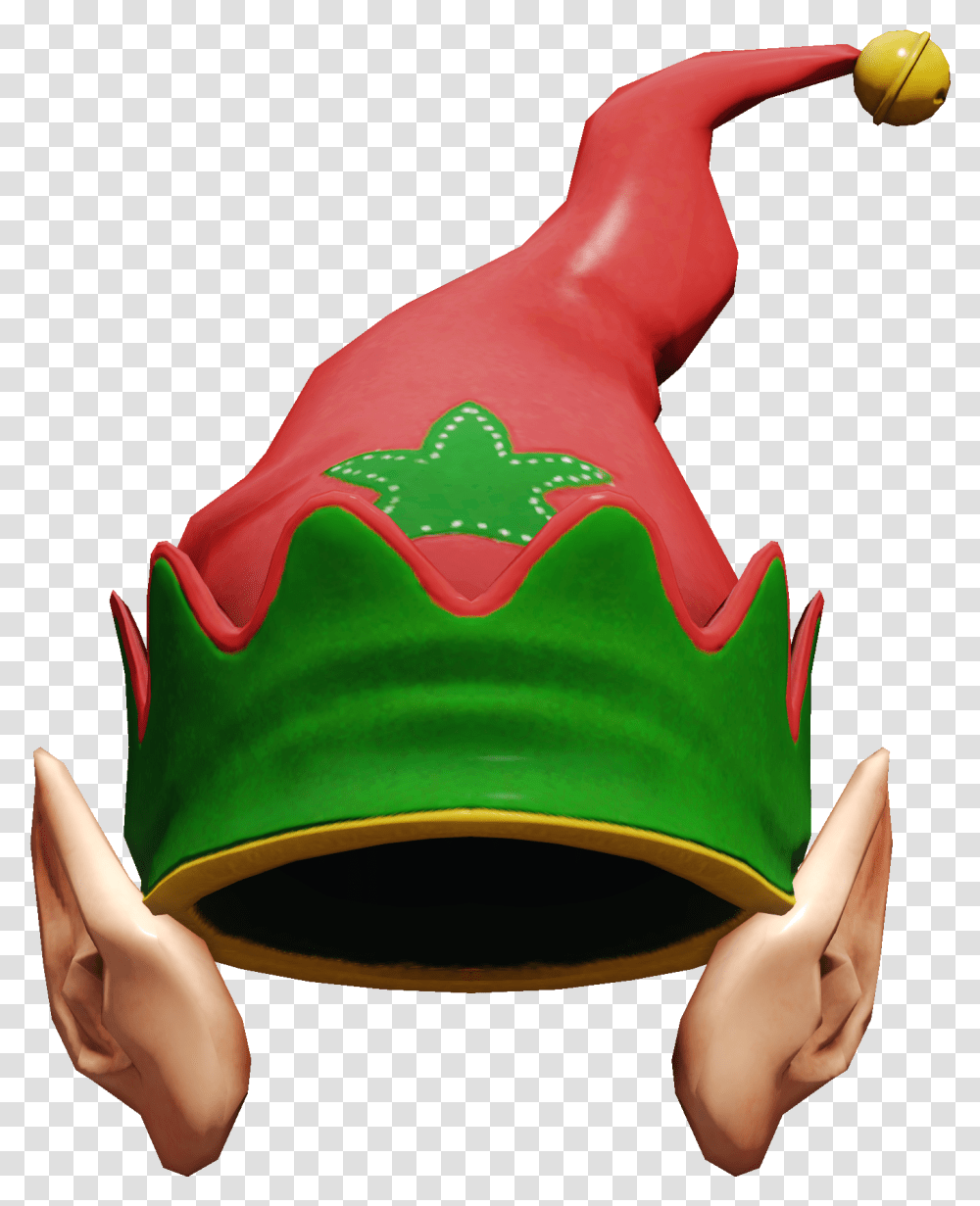 Christmas Santa Elf Hats Mrs Clausas Christmas Elf Hat, Clothing, Person, People, Ketchup Transparent Png