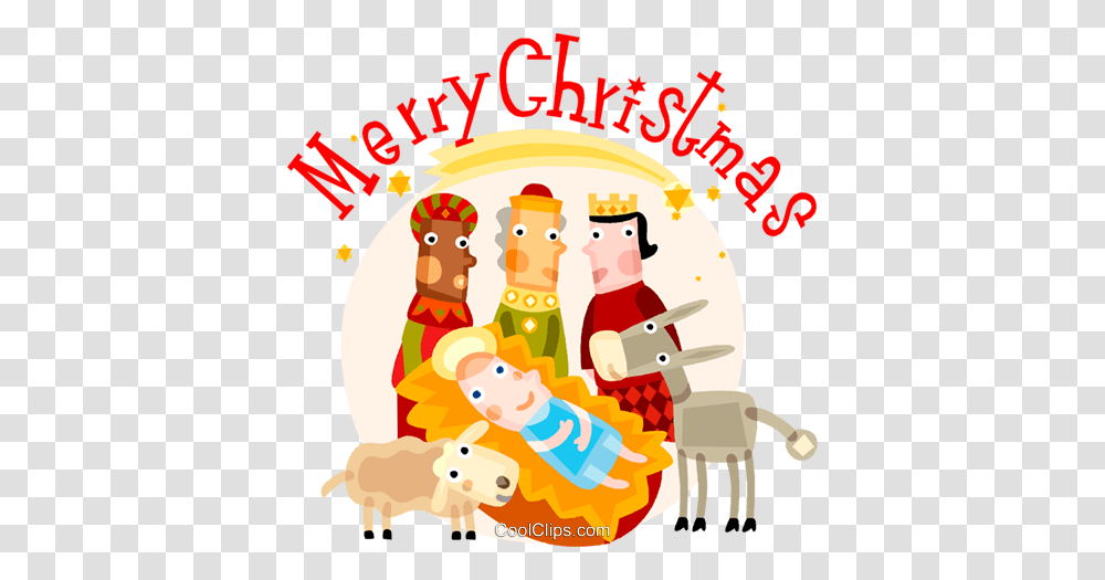 Christmas Scene Royalty Free Vector Clip Art Illustration, Outdoors, Nature, Snow Transparent Png