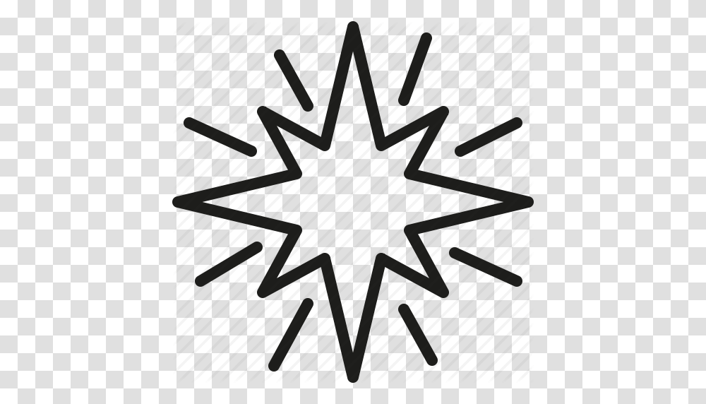 Christmas Shine Shinning Star Icon, Star Symbol Transparent Png