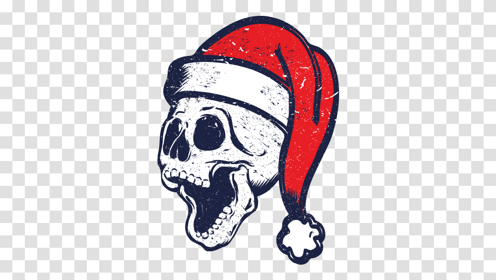 Christmas Skulls & Free Skullspng Illustration, Clothing, Apparel, Pirate, Helmet Transparent Png