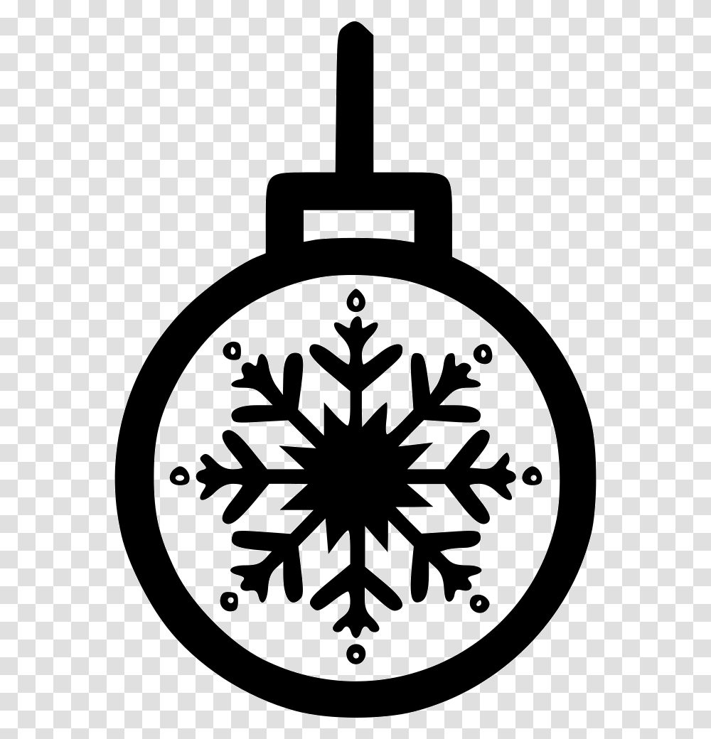 Christmas Snowflake Ball Decoration Light, Stencil, Clock Tower, Architecture, Building Transparent Png