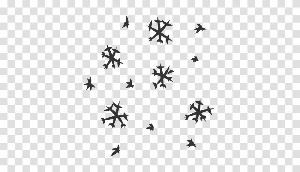 Christmas Snowflake Icon, Poster, Advertisement, Star Symbol Transparent Png