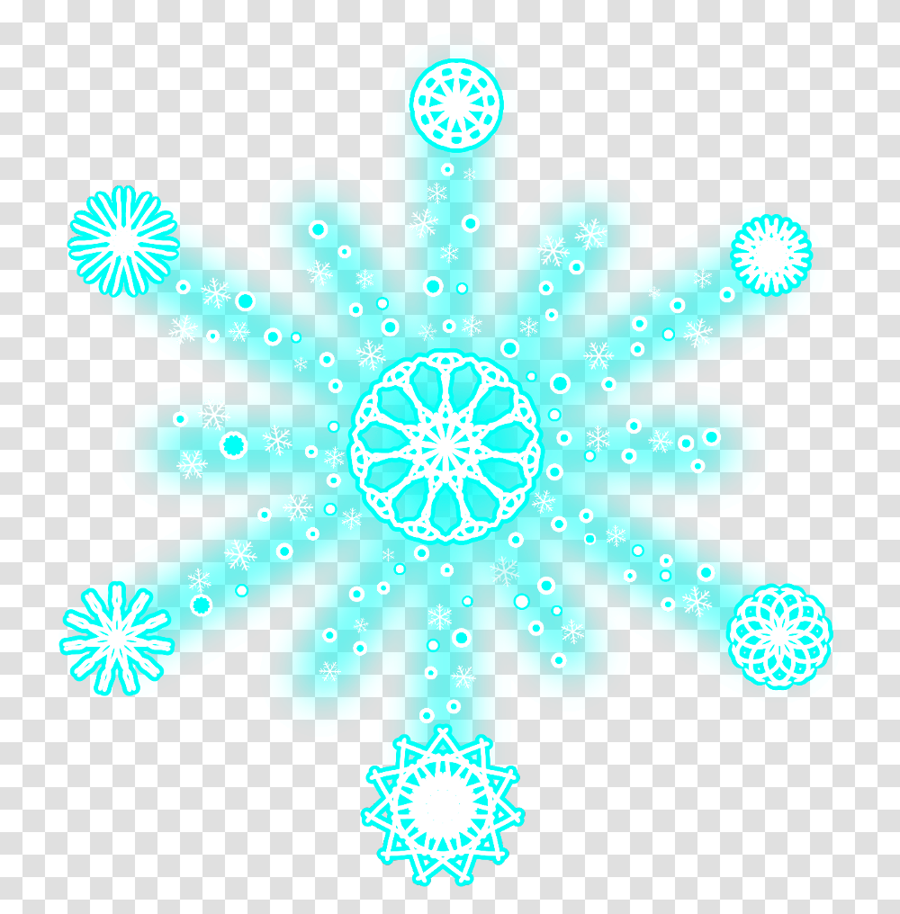 Christmas Snowflakes, Pattern, Ornament, Fractal Transparent Png