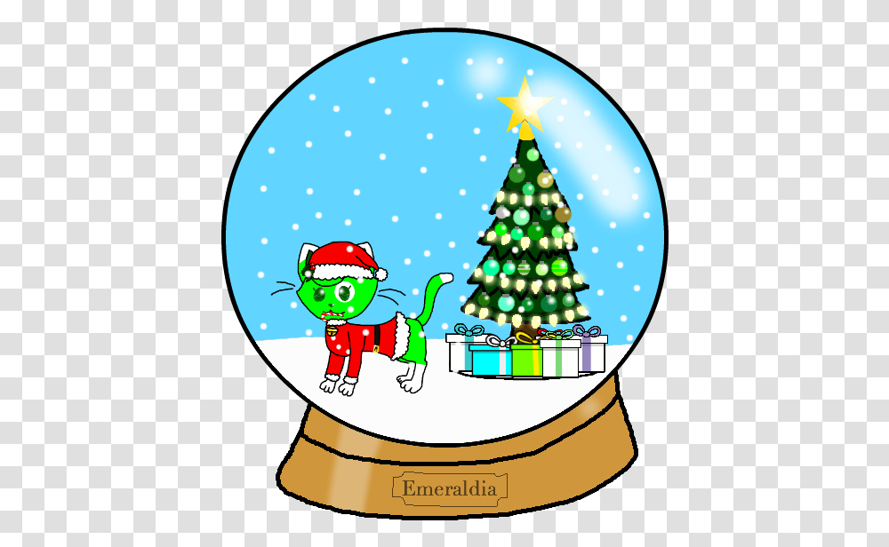 Christmas Snowglobe Emeraldia Icon Christmas Day, Tree, Plant, Christmas Tree, Ornament Transparent Png