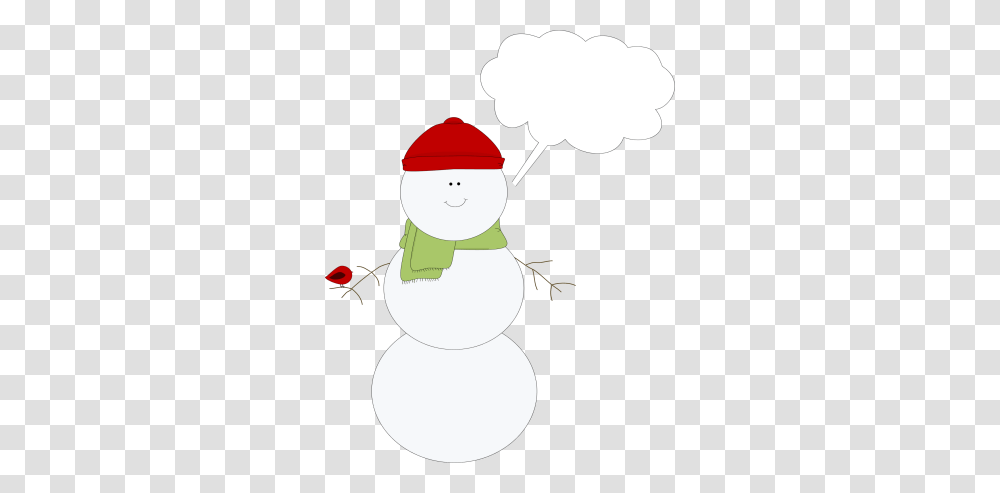 Christmas Snowman Callout Clip Art, Nature, Outdoors, Winter Transparent Png