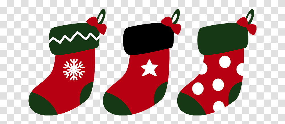 Christmas Socks Clipart Free Download Creazilla Christmas Stocking, Gift Transparent Png