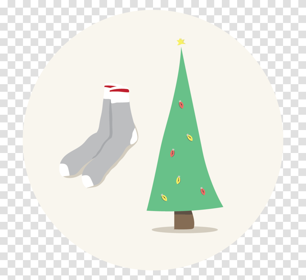 Christmas Socks Collar De Luna, Tree, Plant, Ornament, Lamp Transparent Png