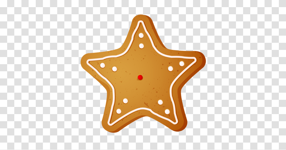 Christmas Star Cookie Clipart Galleta En Star Cookie, Star Symbol, Bonfire, Flame, Food Transparent Png
