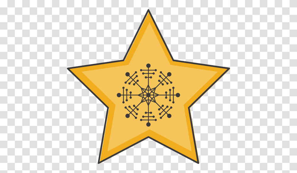 Christmas Star Icon Dot, Star Symbol Transparent Png