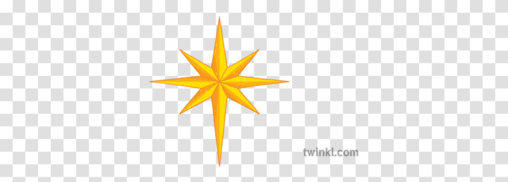 Christmas Star Illustration Twinkl Graffiti Number 3, Cross, Symbol, Star Symbol Transparent Png