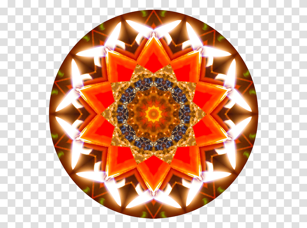 Christmas Star Pattern Circle, Ornament, Fractal, Candle, Lamp Transparent Png