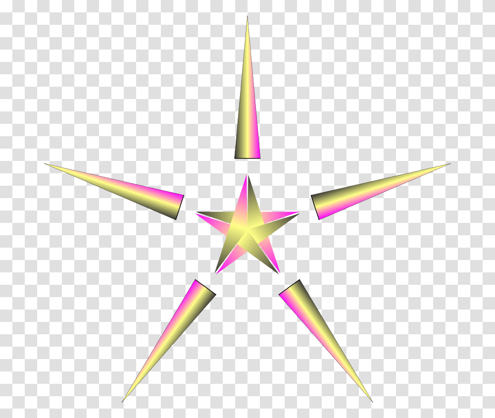 Christmas Star With Pulsing Colors Icons, Star Symbol Transparent Png