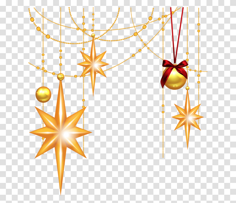 Christmas Stars Background, Ornament, Chandelier, Lamp, Tree Transparent Png