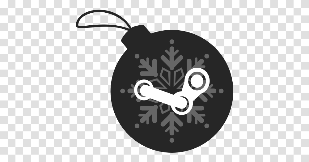 Christmas Steam Ball Icon Christmas, Weapon, Weaponry, Bomb, Stencil Transparent Png