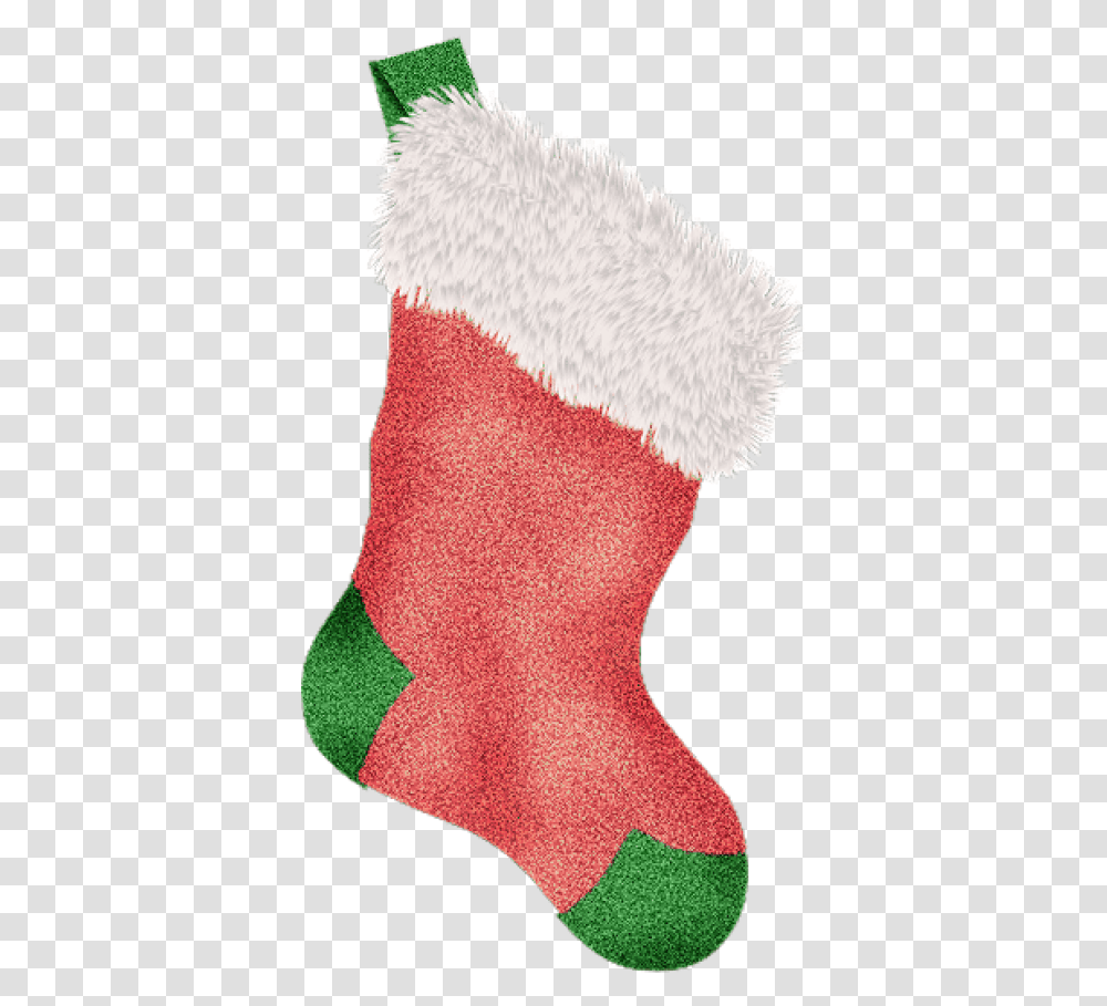 Christmas Stocking Green Christmas Stockings Scrapbook Christmas Stocking, Gift, Sock, Shoe, Footwear Transparent Png