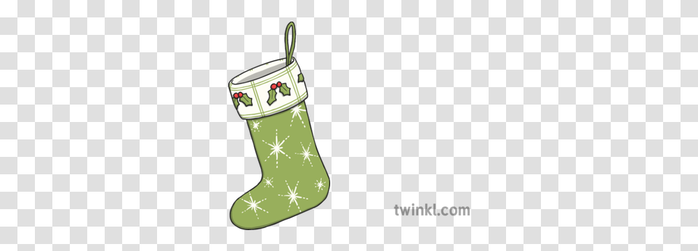 Christmas Stocking Illustration Twinkl Christmas Stocking, Gift,  Transparent Png