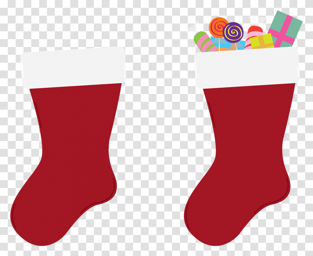 Christmas Stockings Calza Befana, Gift, Sock, Shoe, Footwear Transparent Png