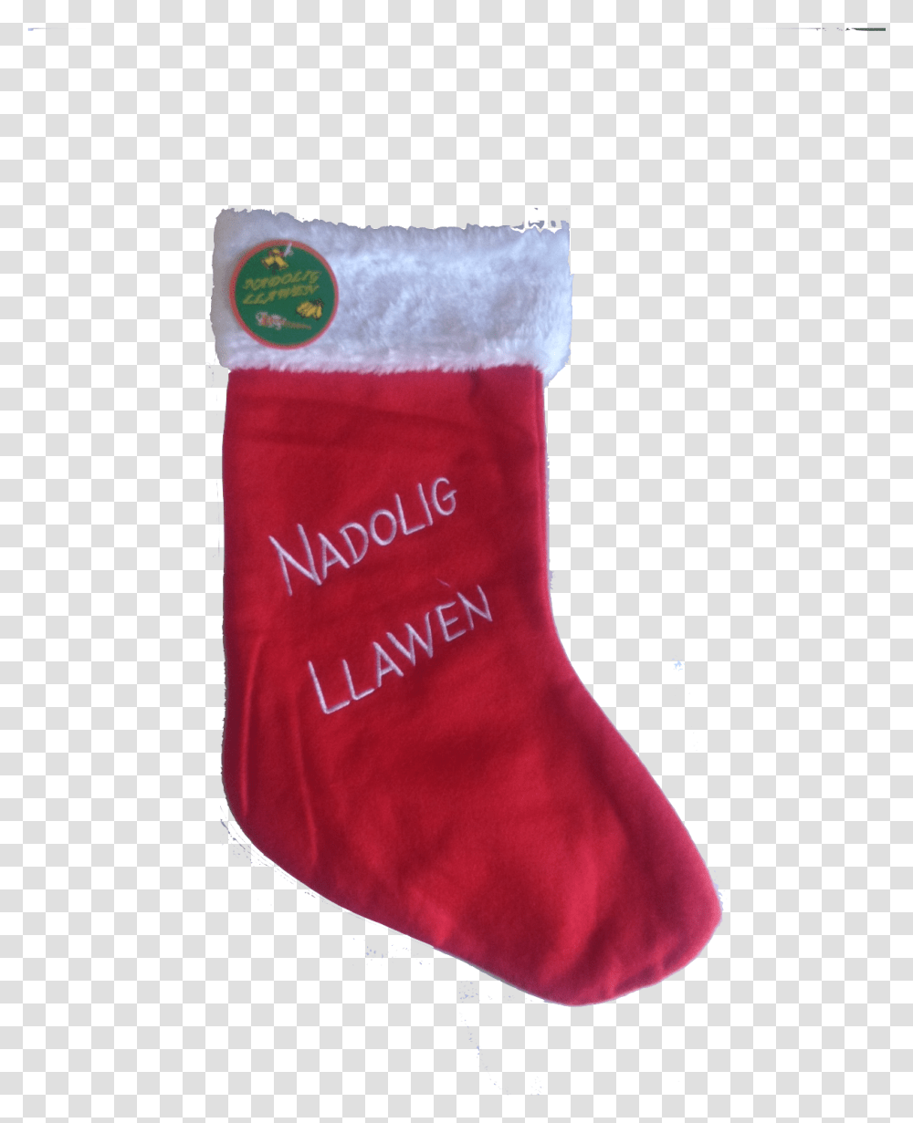 Christmas Stockings Nadolig Llawen Christmas Stocking, Gift, Sock, Shoe, Footwear Transparent Png