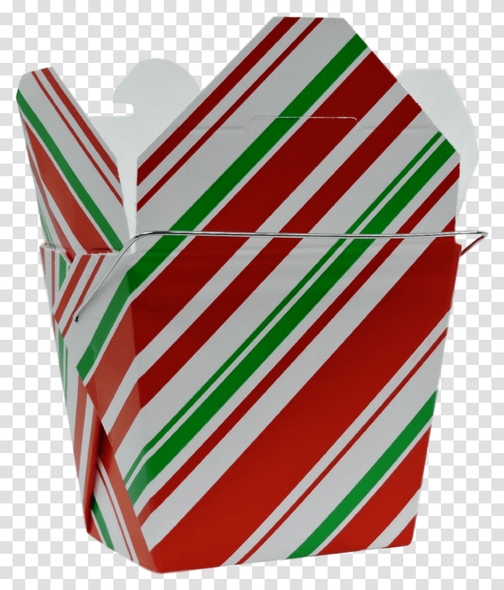 Christmas Stripe Take Out Cartons 50 Count - Sample House, Flag, Symbol, Text, Label Transparent Png