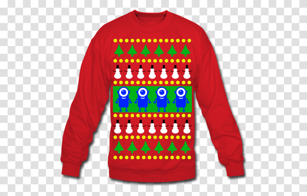 Christmas Sweater Undertaker Big Evil Clothes, Clothing, Apparel, Long Sleeve, Sweatshirt Transparent Png