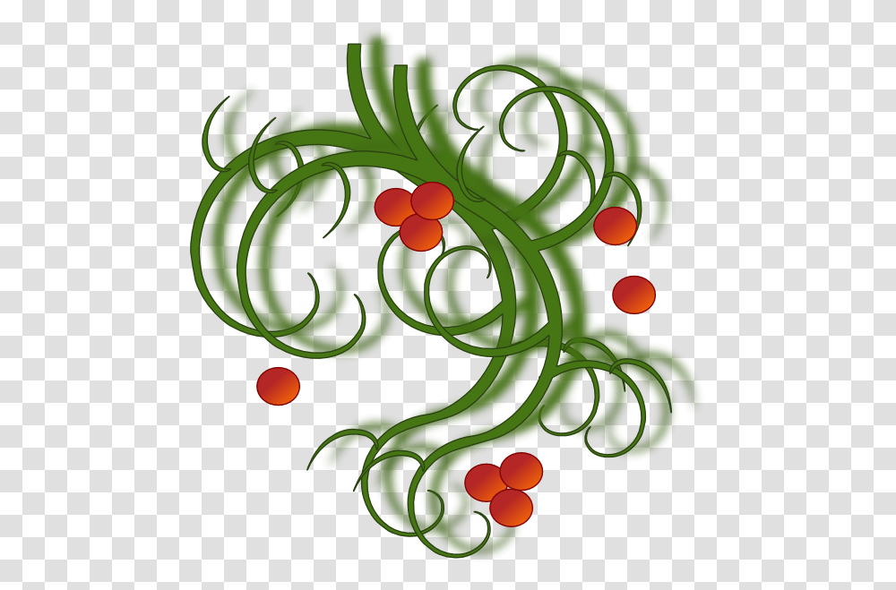 Christmas Swirls Clip Art Christmas Swirls, Plant, Floral Design, Pattern Transparent Png