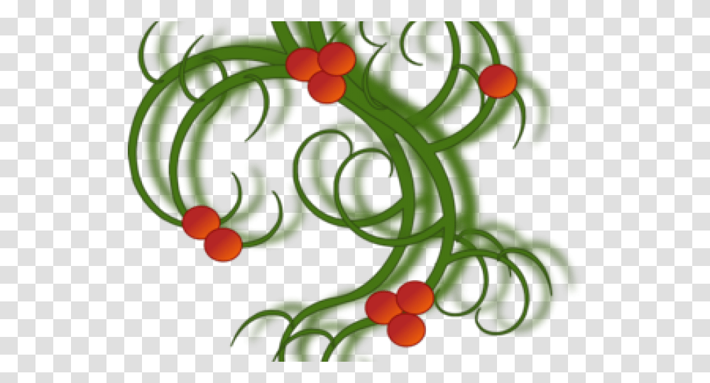 Christmas Swirls, Plant, Green Transparent Png
