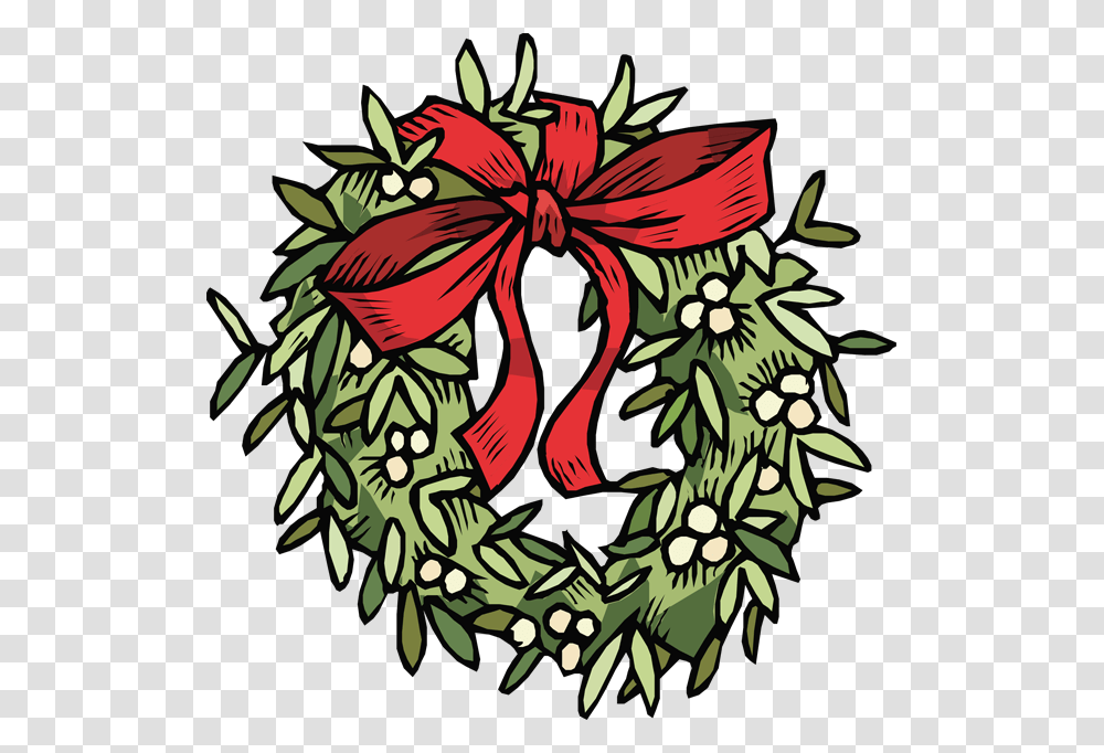 Christmas Symbols, Floral Design, Pattern Transparent Png