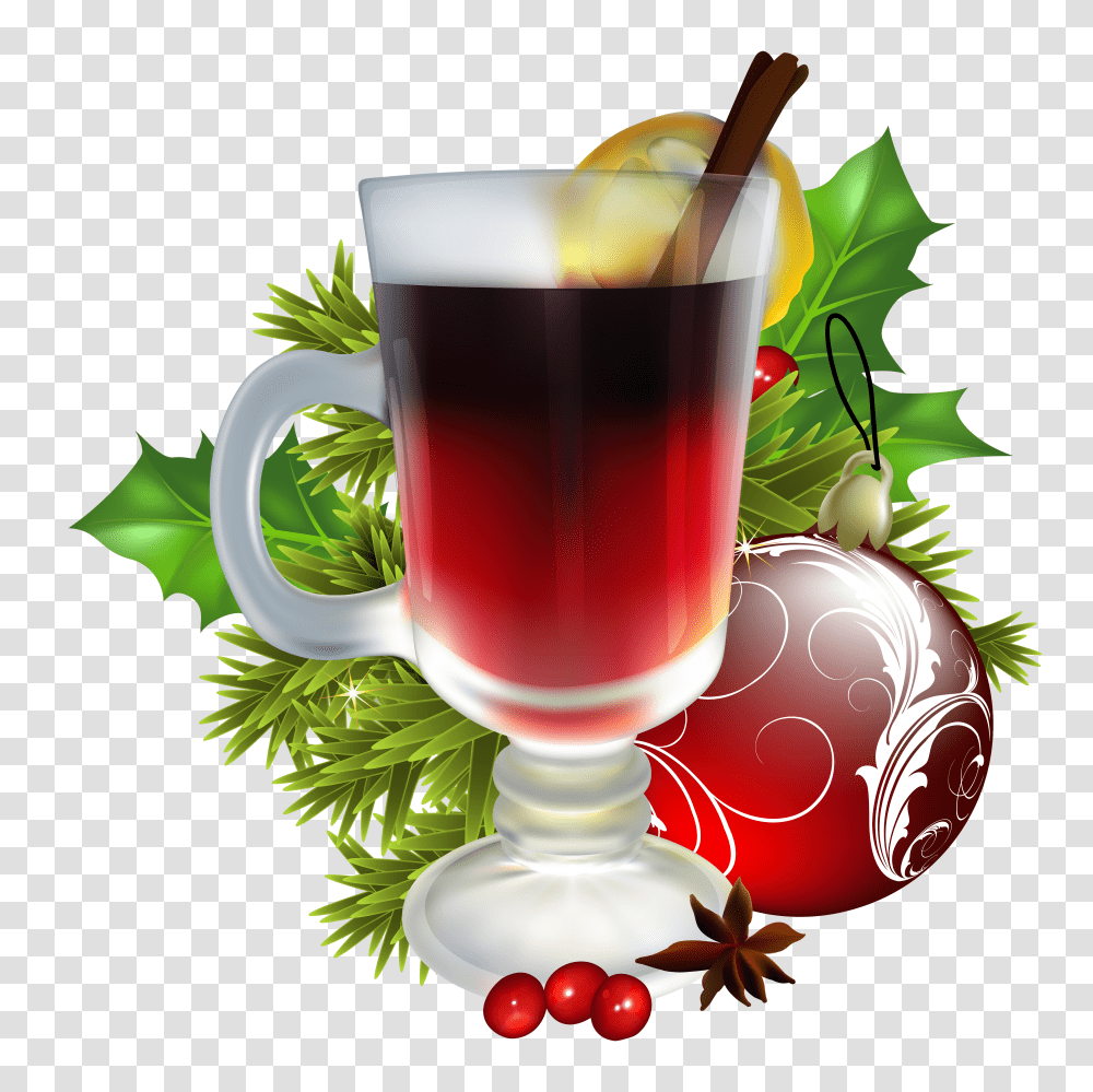 Christmas Tea With Christmas Decorations Gallery Transparent Png