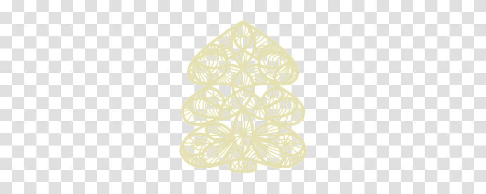 Christmas Tree Emotion, Lace, Rug, Pattern Transparent Png