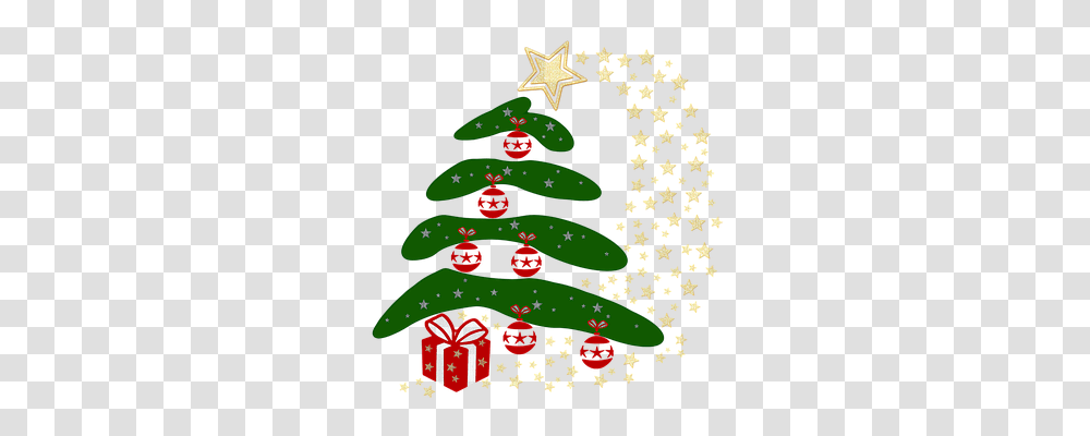 Christmas Tree Plant, Ornament, Star Symbol Transparent Png