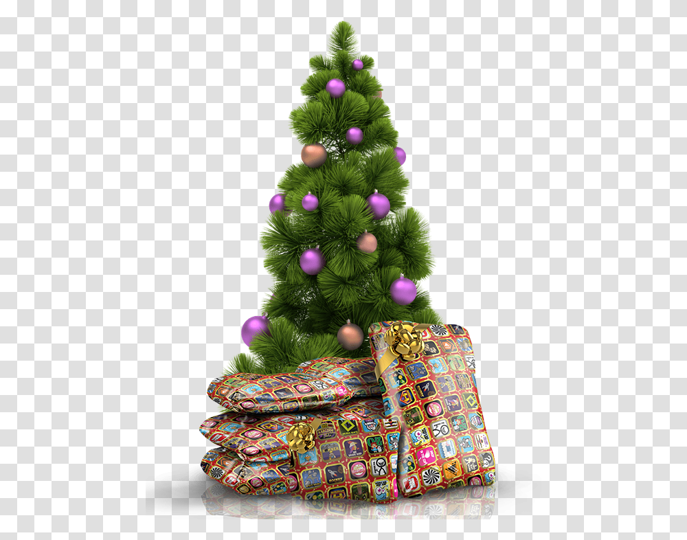 Christmas Tree 3d, Plant, Ornament Transparent Png