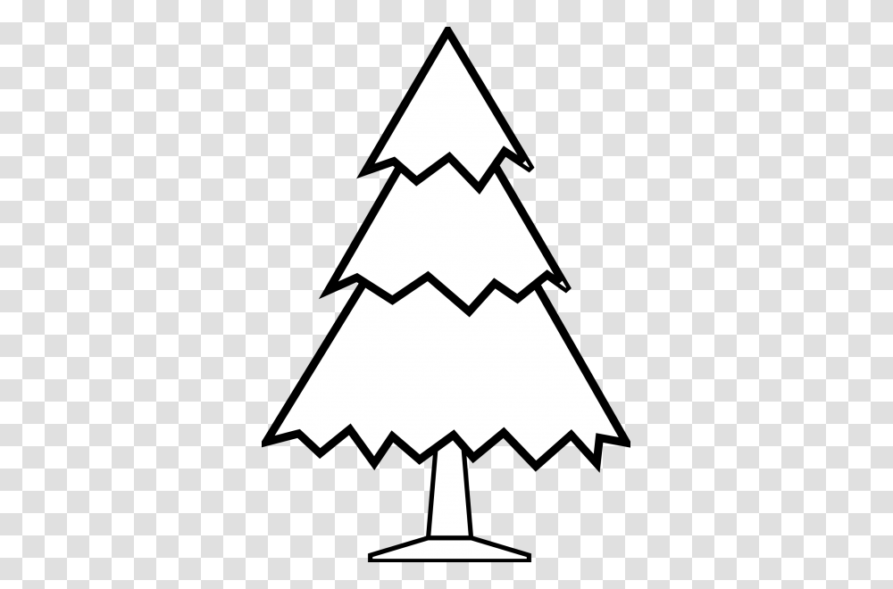 Christmas Tree Black And White Clip Art, Plant, Ornament, Star Symbol Transparent Png