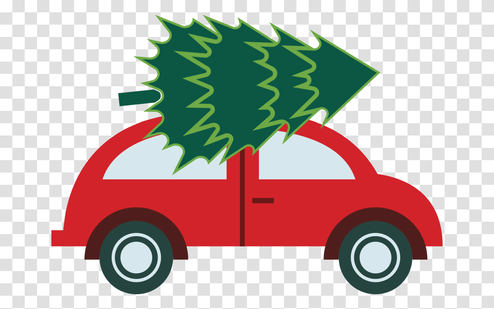 Christmas Tree Car Clip Art, Fire Truck, Vehicle, Transportation, Dragon Transparent Png