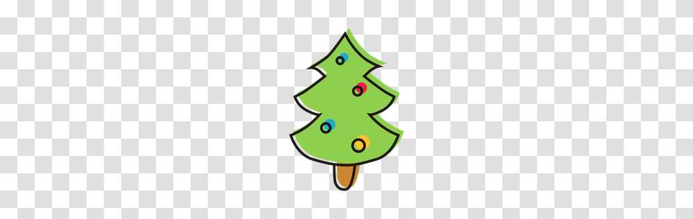 Christmas Tree Cartoon Decoration, Plant, Ornament, Star Symbol Transparent Png