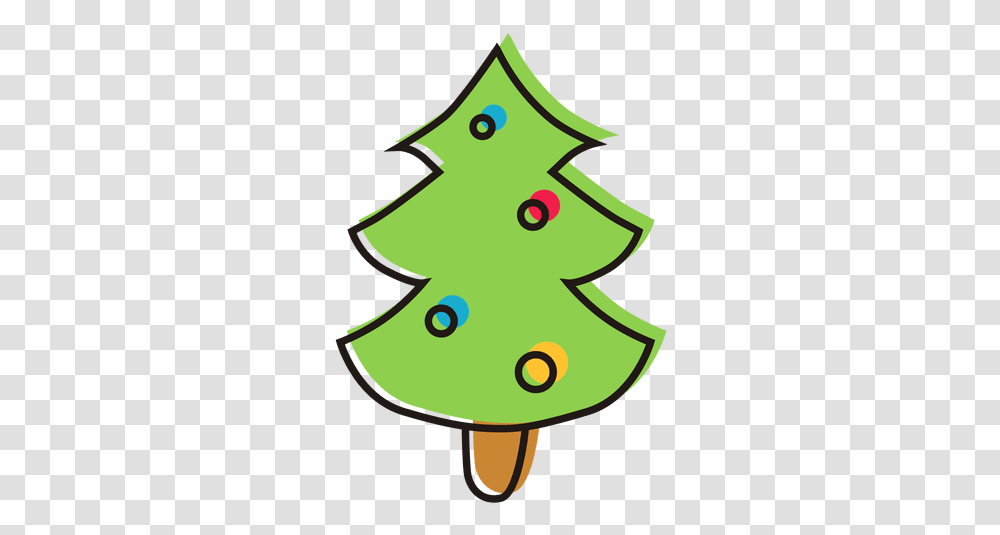 Christmas Tree Cartoon Icon 15 & Svg Dibujos De Navidad, Plant, Ornament, Symbol, Star Symbol Transparent Png