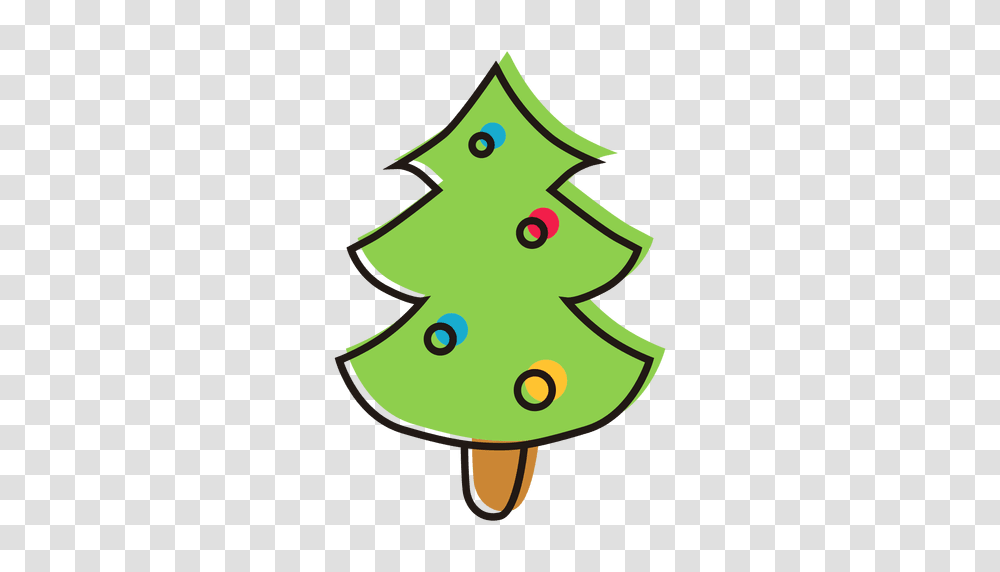 Christmas Tree Cartoon Icon, Plant, Ornament, Birthday Cake, Dessert Transparent Png