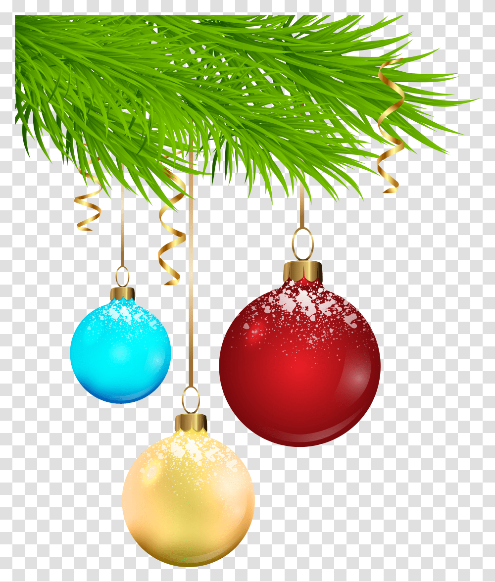Christmas Tree Christmas Ornament Santa Claus New Year Background Christmas Baubles Vector Transparent Png