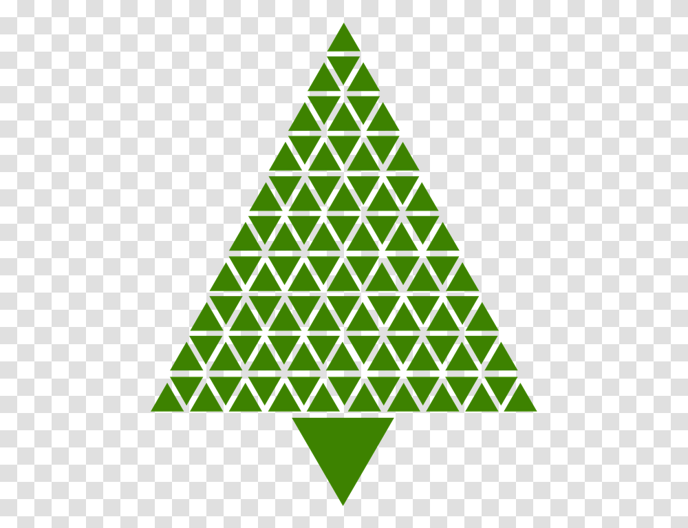 Christmas Tree Christmas Tree Green Tree Heart Shape From Triangle Transparent Png