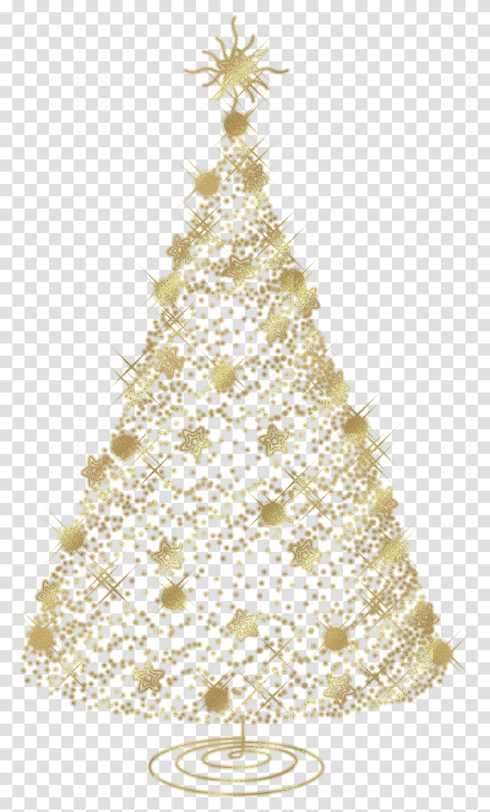 Christmas Tree Clip Art Background Christmas Gold Tree Transparent Png