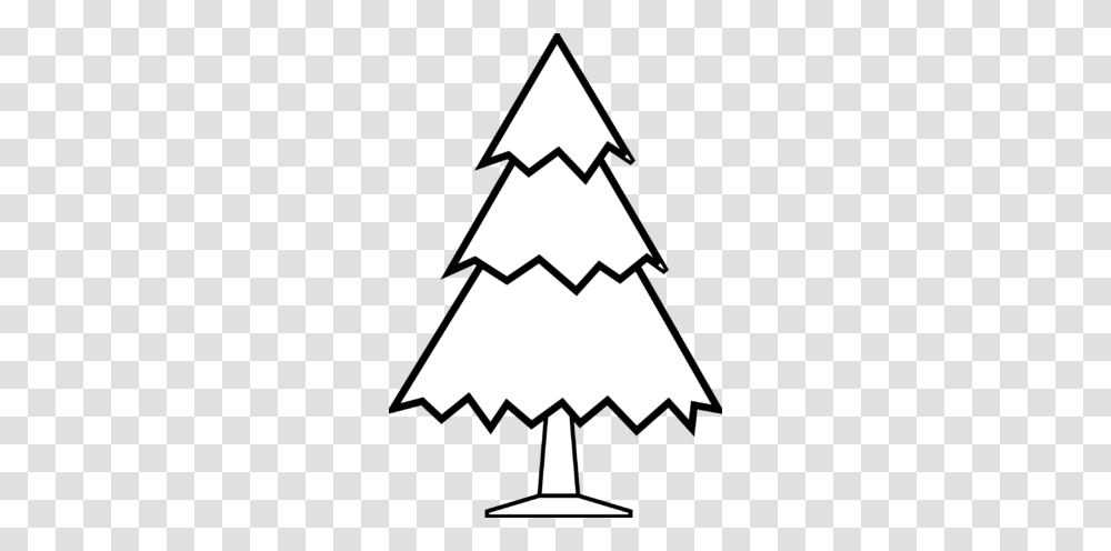 Christmas Tree Clip Art Black And White Happy Holidays, Plant, Ornament, Star Symbol Transparent Png