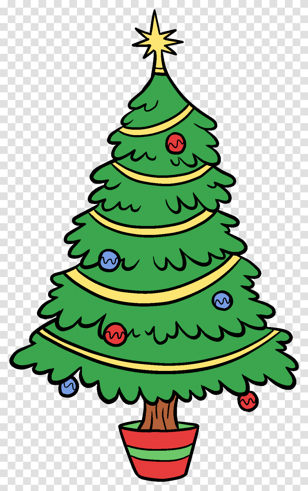 Christmas Tree Clip Art Christmas Tree Drawing, Plant, Ornament, Wedding Cake, Dessert Transparent Png