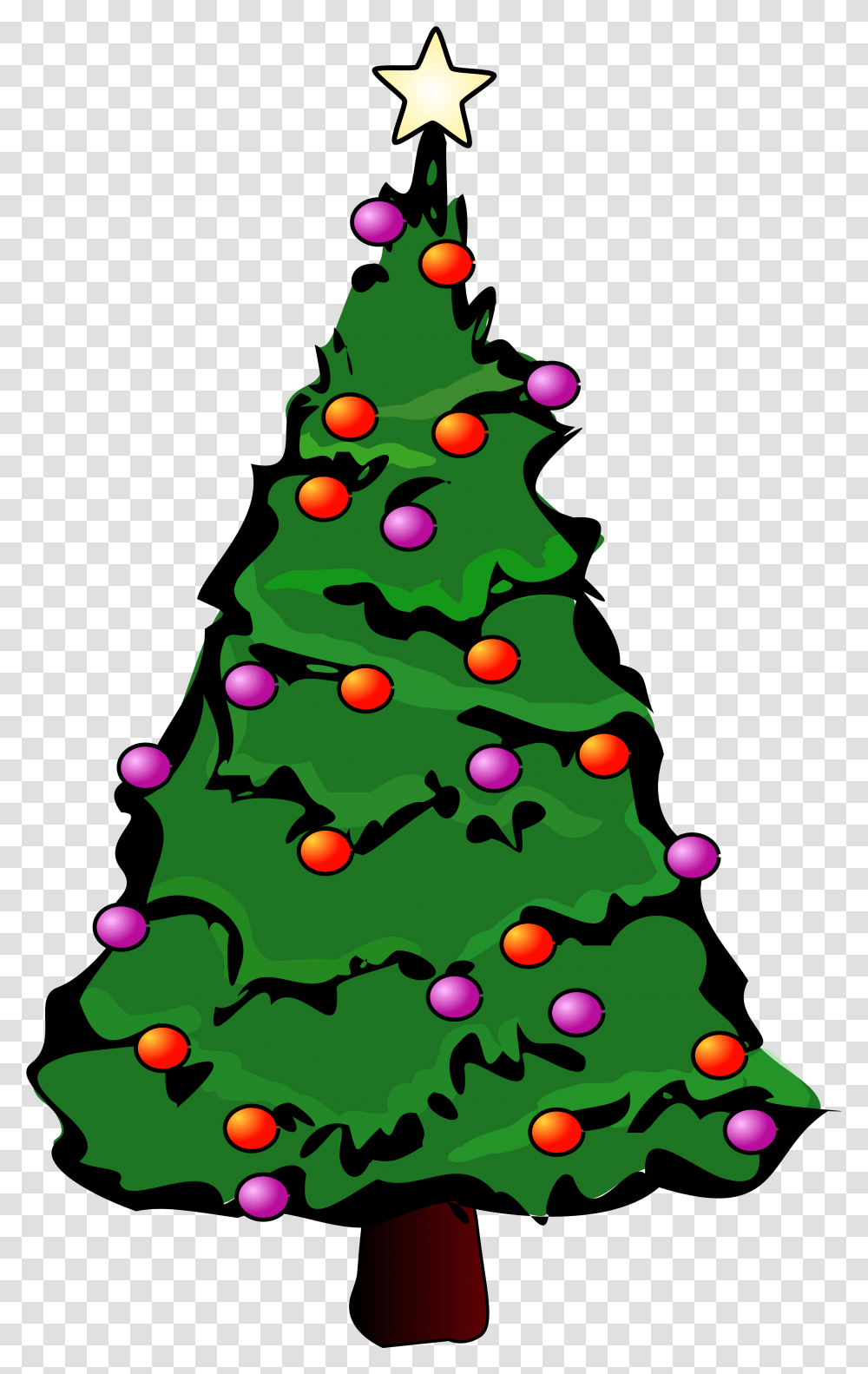 Christmas Tree Clip Art Free, Plant, Ornament, Star Symbol Transparent Png