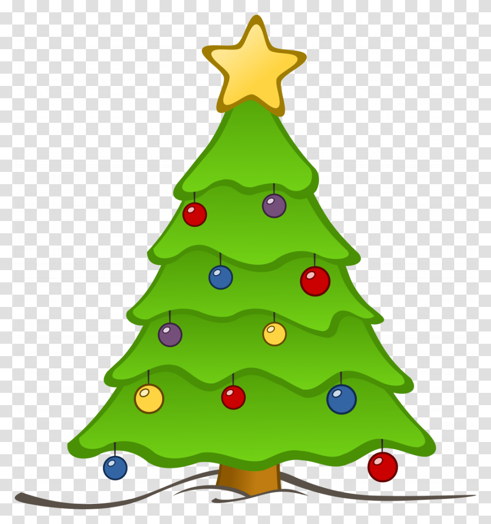 Christmas Tree Clip Art Ofistmas Tree Skirt Star Topper Free, Plant, Ornament, Star Symbol, Wedding Cake Transparent Png