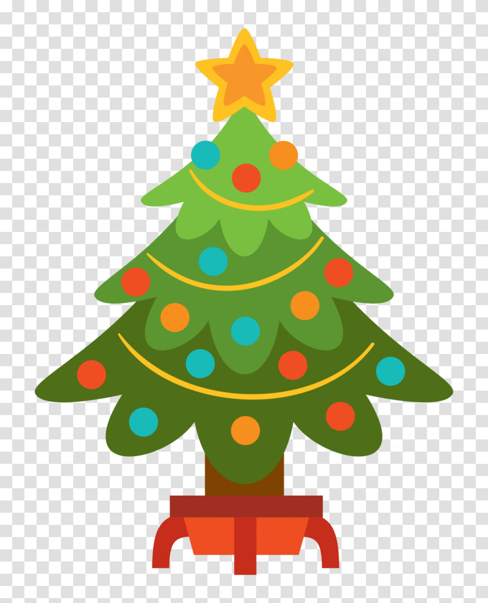 Christmas Tree Clip Art Ofstmas Tree Tops Clipart Branch Trees, Plant, Ornament, Star Symbol Transparent Png