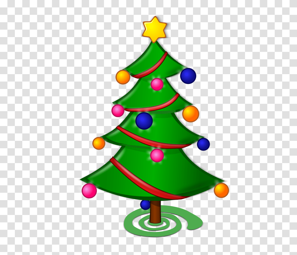 Christmas Tree Clipart Black And White, Plant, Ornament, Bush, Vegetation Transparent Png