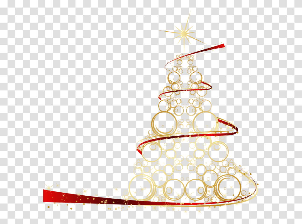 Christmas Tree Clipart On Background Image Gold Christmas Tree Vector, Plant, Ornament, Star Symbol Transparent Png