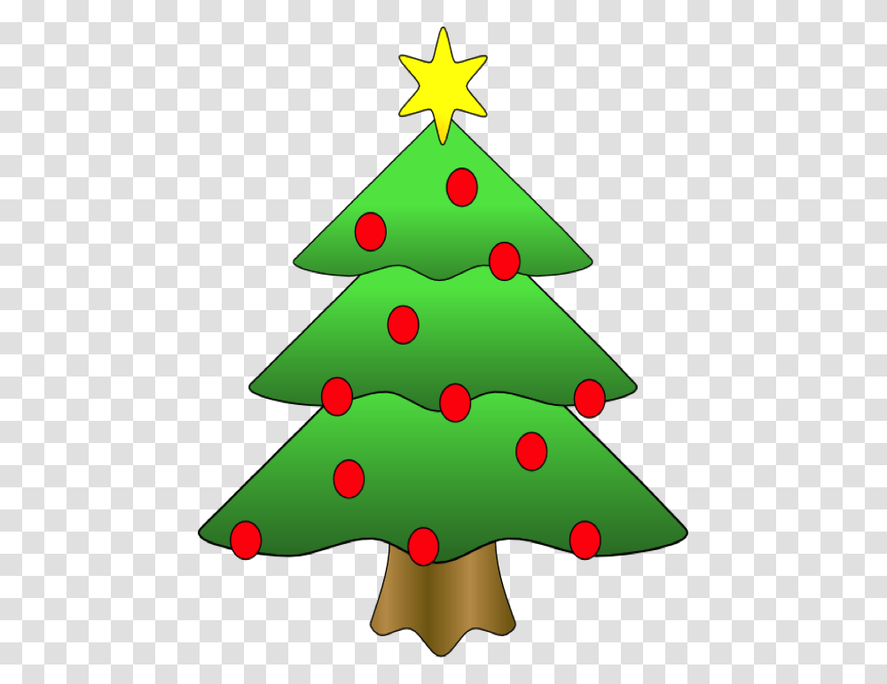 Christmas Tree Clipart, Plant, Star Symbol, Ornament Transparent Png