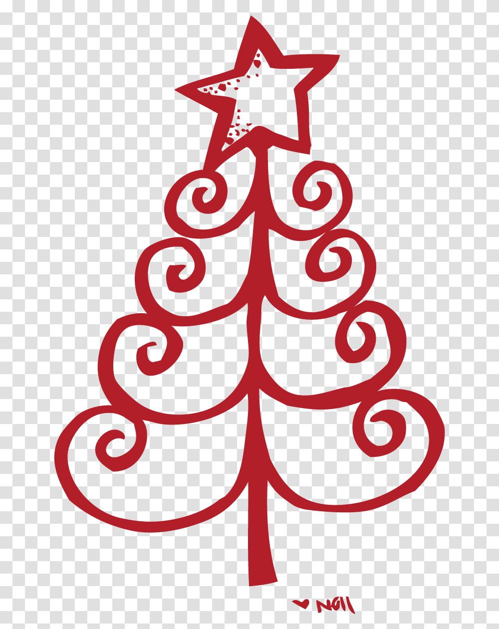 Christmas Tree Clipart Top Border Whimsical Christmas Tree Clip Art, Ornament, Plant, Pattern Transparent Png